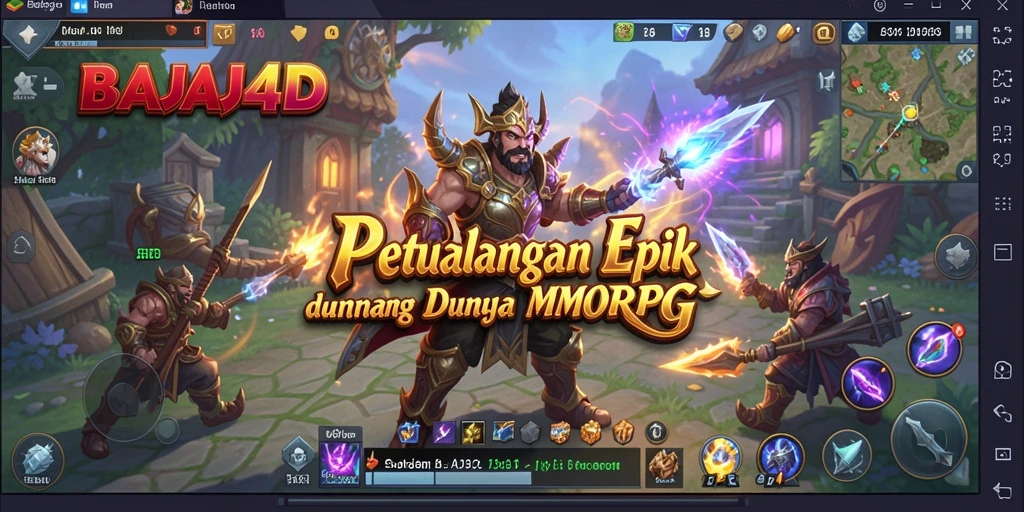 Tampilan gameplay seru dan interaktif di BAJAJ4D.