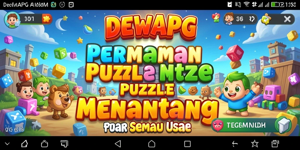 Gameplay Puzzle menantang dari DEWAPG yang seru.