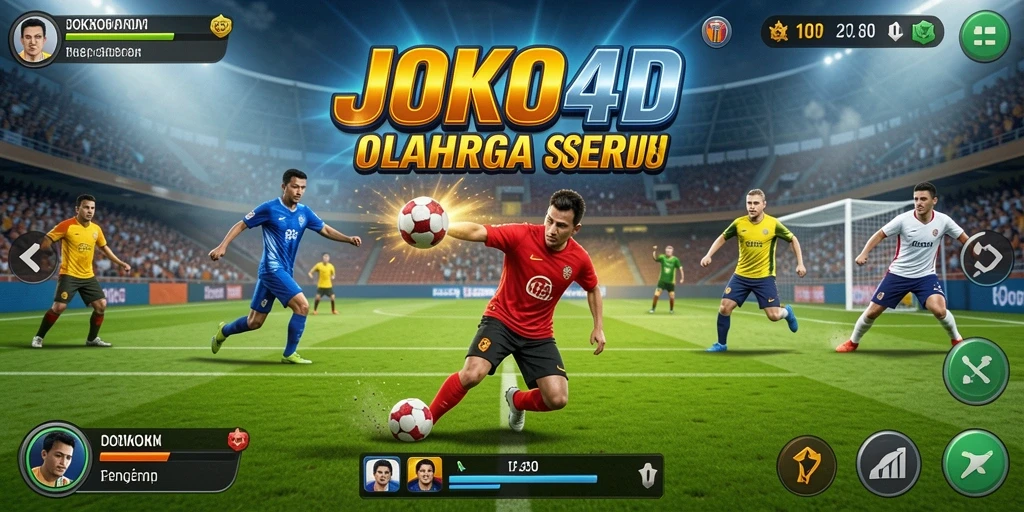 Tampilan gameplay JOKO4D yang dinamis dan menarik.