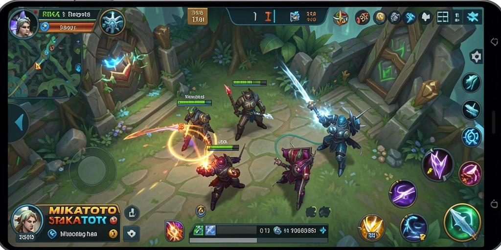 Tampilan gameplay <strong>MIKATOTO</strong> yang menakjubkan dengan strategi yang mendebarkan.