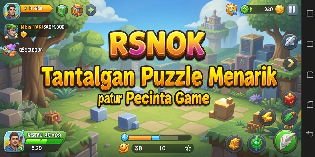 Tampilan gameplay RSNOK yang menantang dan mendebarkan.