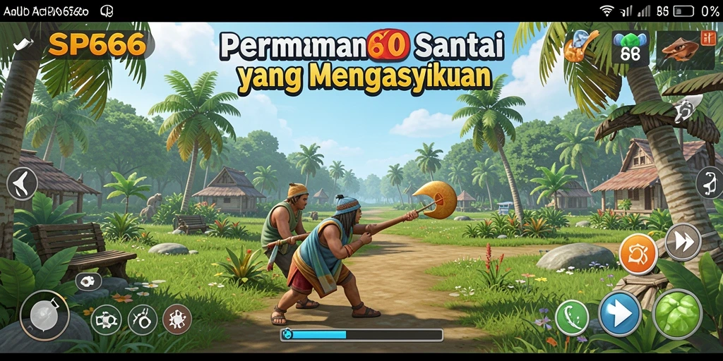 Tampilan gameplay SP666 yang menarik dan interaktif.
